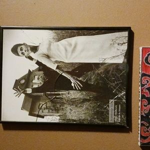 Alfred Hitchcock picture in frame